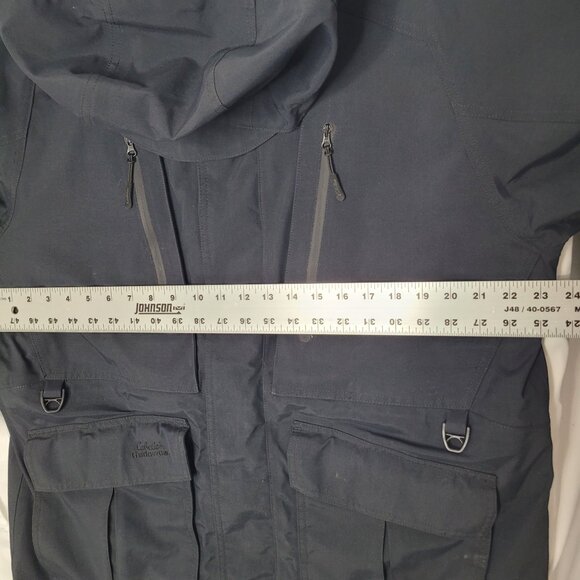 Cabela's Guidewear GoreTex Waterproof Outdoor Full-Zip Jacket Men' Navy Size L/L - Picture 9 of 12